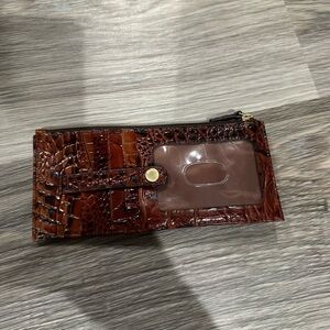 Brahmin Crocodile Embossed Wallet